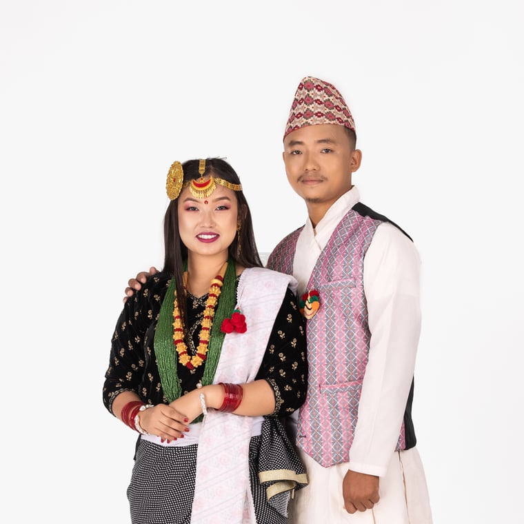 Rai couple - Photos Nepal