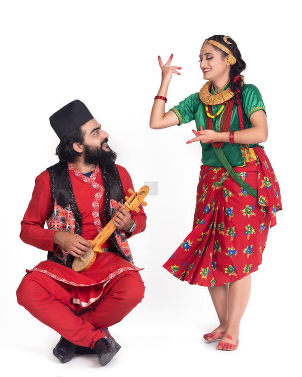 Nepali Dohori Gajal That Speaks the Language of Love 🎶❤️ 2 https://files.photosnepal.com/preview/2022/11/a-joyful-musical-couple-singing-and-dancing-3pkho5sdd.jpg