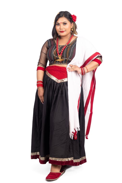 modern newari dress Traditional Newari Dress Adults & Kids