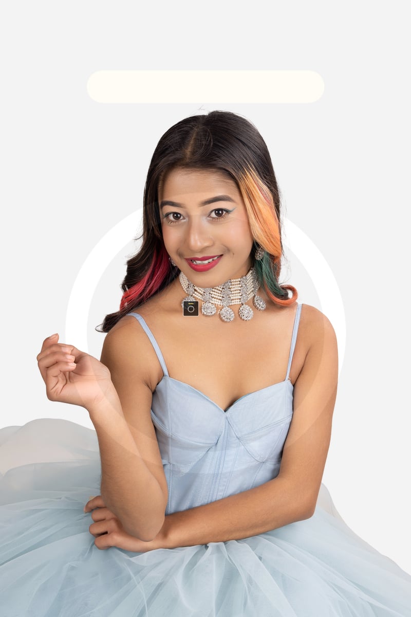 Stylish Nepali Prom Dress Ball Gown in Blue Color - Photos Nepal Stylish Nepali Prom Dress Ball Gown in Blue Color - Photos Nepal
